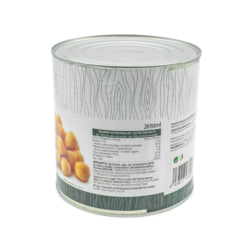 Garbanzos 2500g