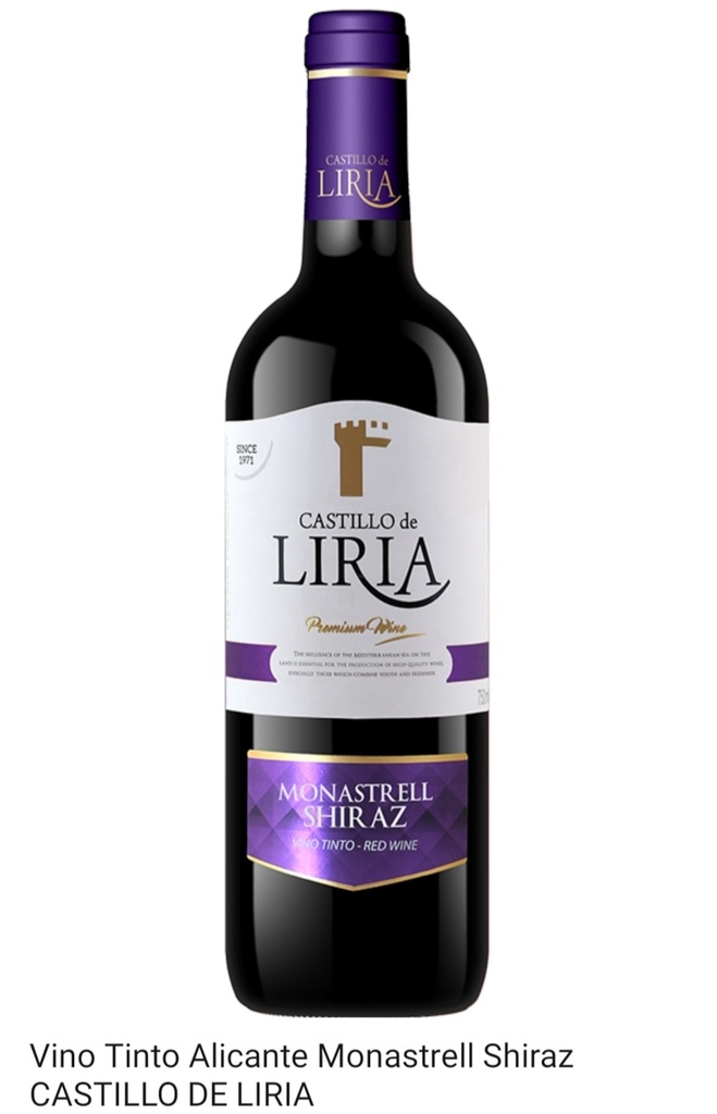 Vino Tinto Castillo de Liria