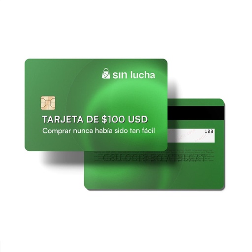 Tarjeta de Regalo 100 USD