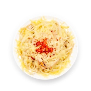 Spaguettis con Queso